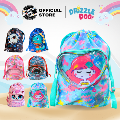 DrizzleDoo! Water-Resistant Drawstring Bag