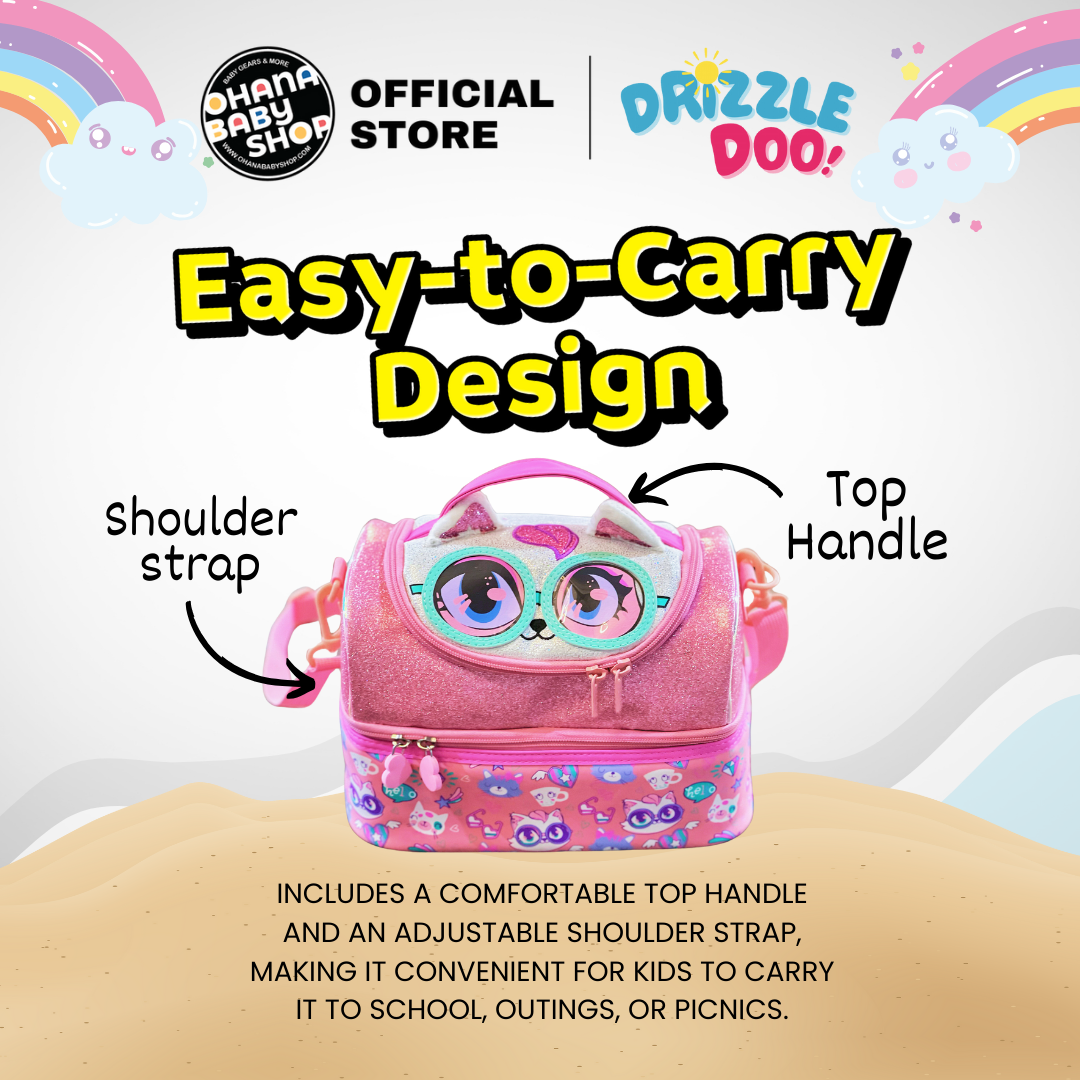 DrizzleDoo! Maxi Lunch Bag for Kids